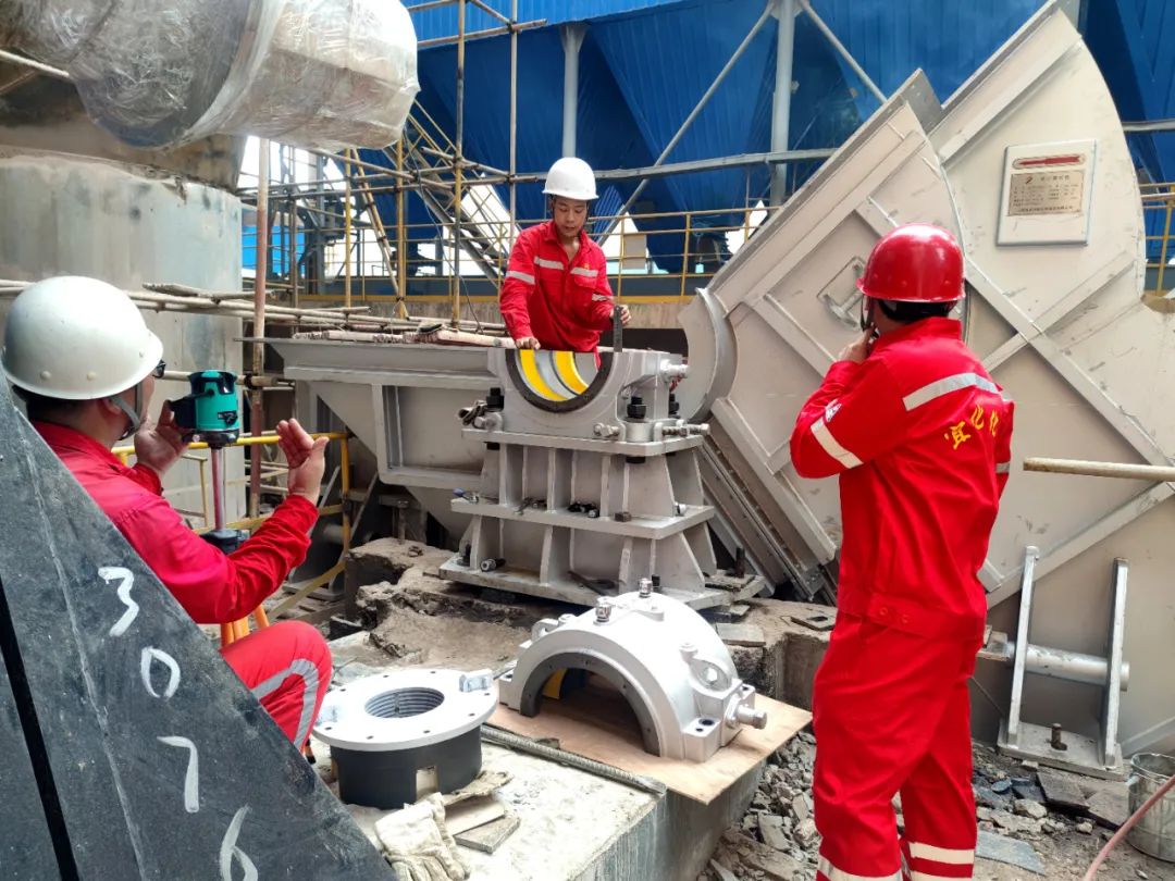 【開新局】華新水泥K2窯年度檢修項目順利開工(圖2) 圖片