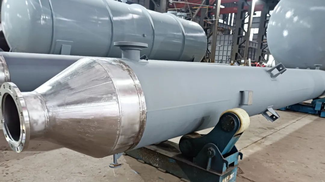 祝賀!化機(jī)公司首批新一代換熱器產(chǎn)品成功交付(圖3) 無中心管連續(xù)螺旋折流板換熱器